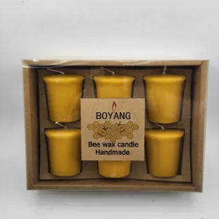 Beewax Candle Prayer Aromatherapy Romantic Smokeless Fragrance