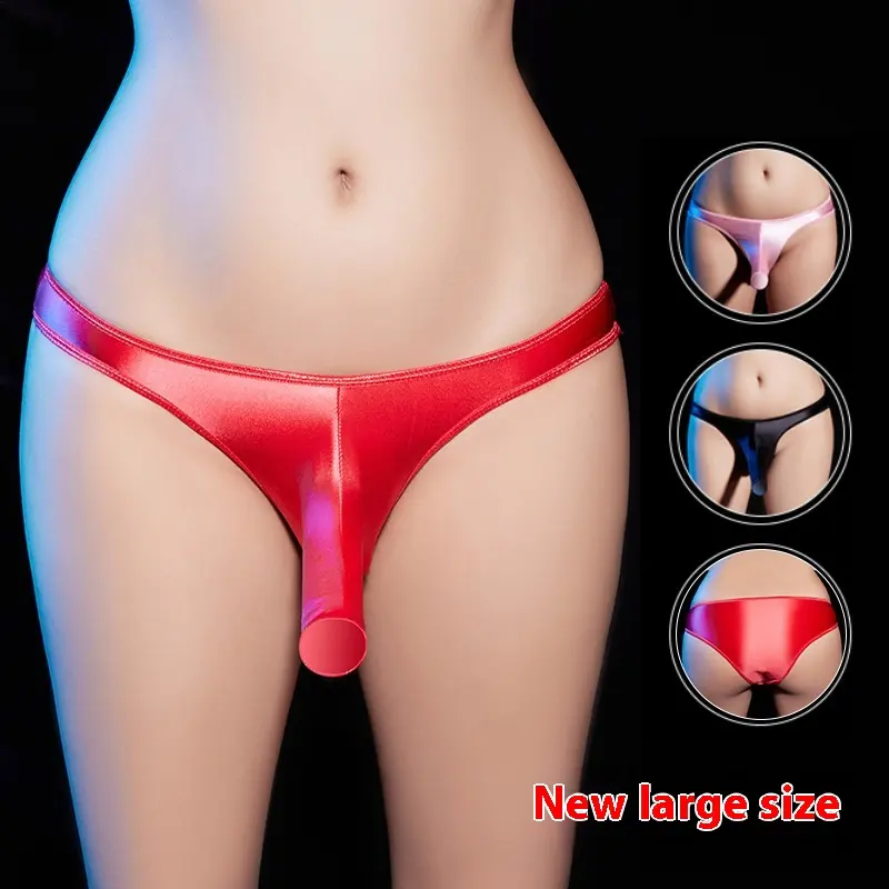 Men's Sexy Low Waist T-back Seductive Flirting