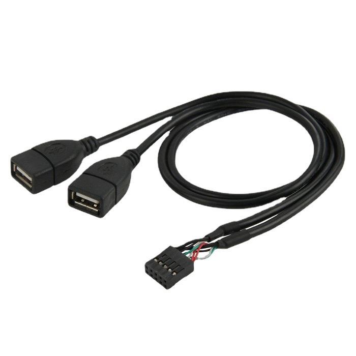Dual USB A Male to A Male Data Cable – High-Speed Conversion Sync Cord Adapter - 第 4/4 張圖片