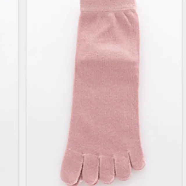 Men's And Women's Pure Cotton Sweat absorbent Toe Socks Lotus Root Starch - Shop at LoveMi
