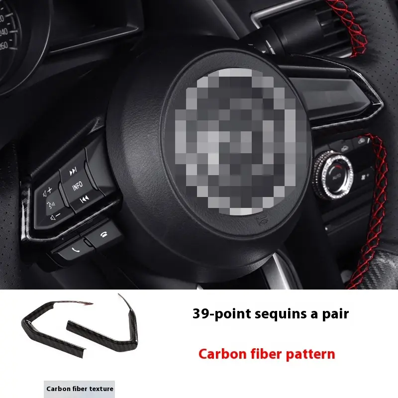 Modified Steering Wheel Glitter Decorative Patch