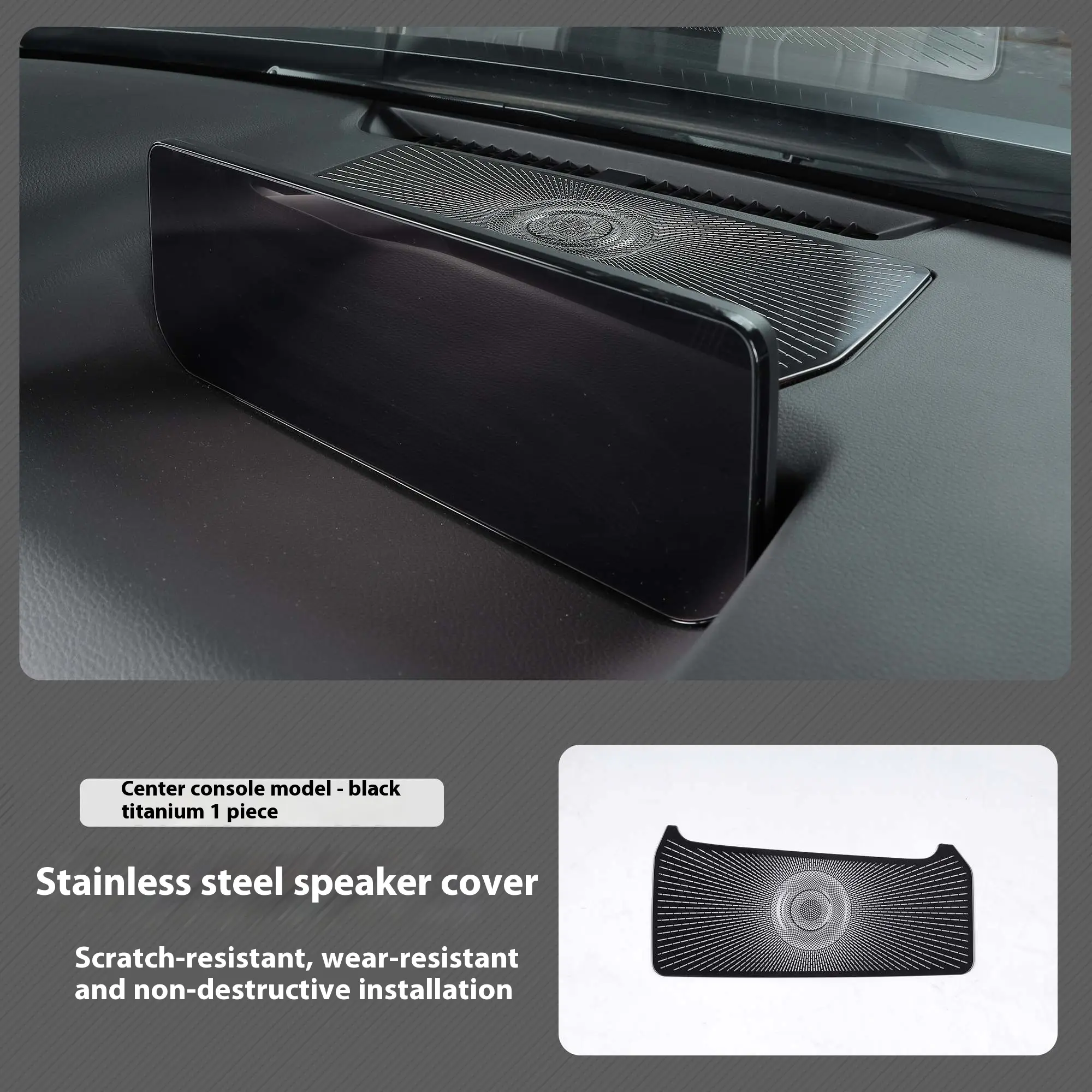 Suitable For Mazda CX50 Stainless Steel Horn Cover