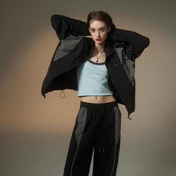 Jacket Loose Windproof Breathable Long Sleeves