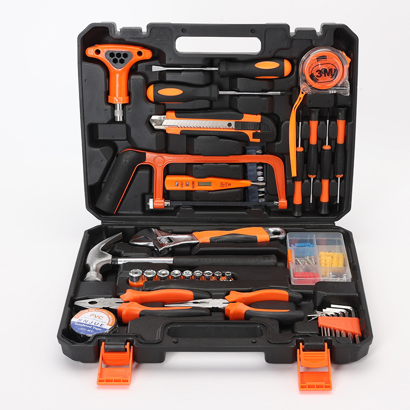 82-piece Set Of Household Carbon Steel Toolboxes