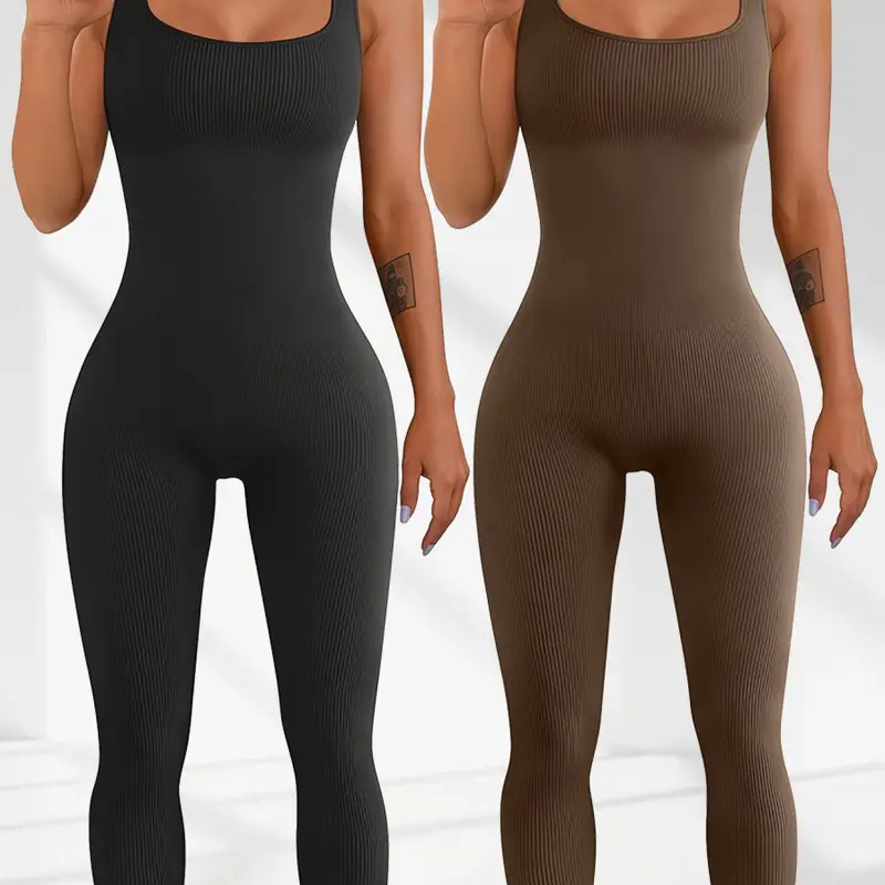 Women's Suspender Tank Top Tights - Picture 19 of 41