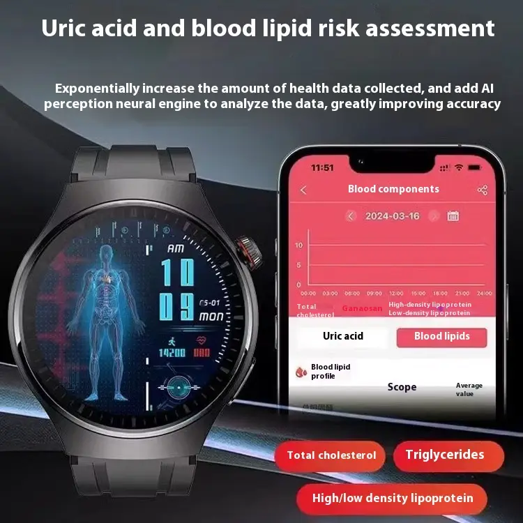 Detection Multi-function Monitoring Watch Health Sports High Precision