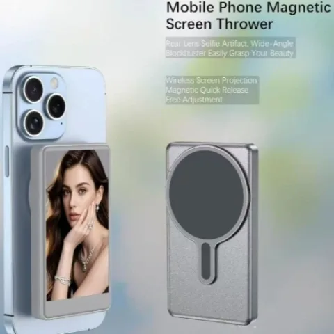 Magnetic Display Rear Monitoring Live Broadcast Remote Bluetooth Selfie