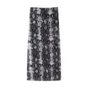 Python Pattern Half Skirt-L
