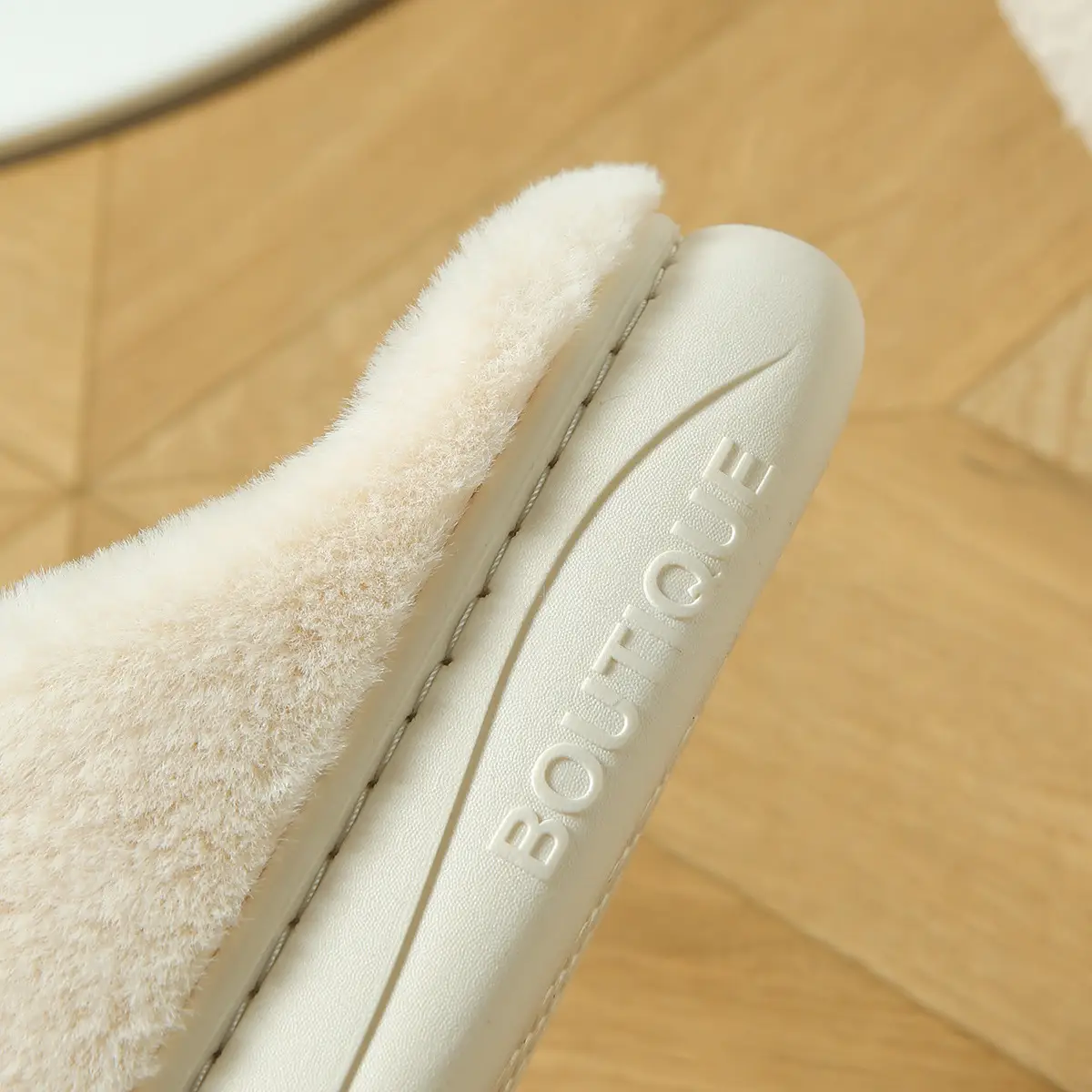 Cute Panda Cotton And Linen Soft Bottom Non-slip Slippers