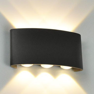 Outdoor Waterproof Double-headed Up And Down Photography Modern Villa Living Room Balcony Garden Lamp