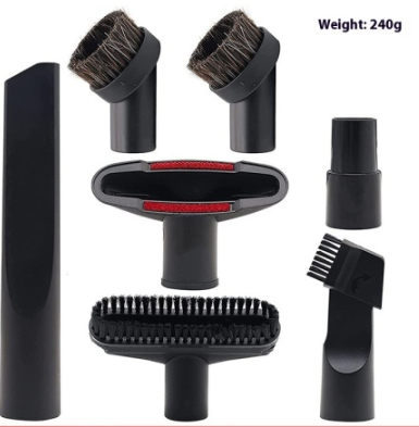 Vacuum Cleaner Accessories Pp Two-in-one Round Brush Head Universal Inner Diameter 32mm
