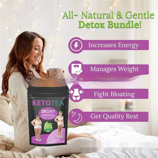 28 Dayhermogenic Fat Melting Fat Burning Slim Keto Tea