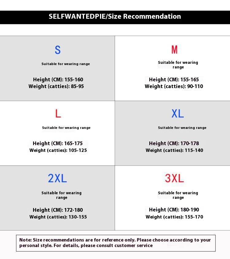S-3XL