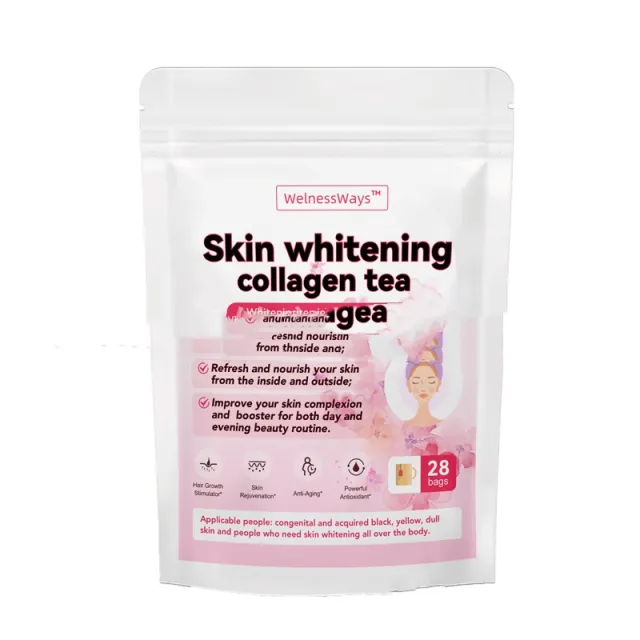 28 Days Slim Flat Tummy Tea For Women Beauty Body Skin Whitening Collagentea - Shop at LoveMi