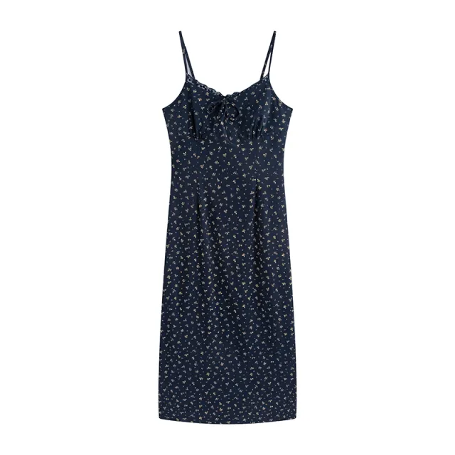 Pure Floral Slimming Suspender Dress Dress - Shop at LoveMi