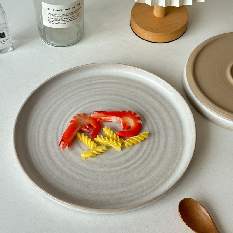 Western-style Dessert Pasta Flat Restaurant Home Dish Plate