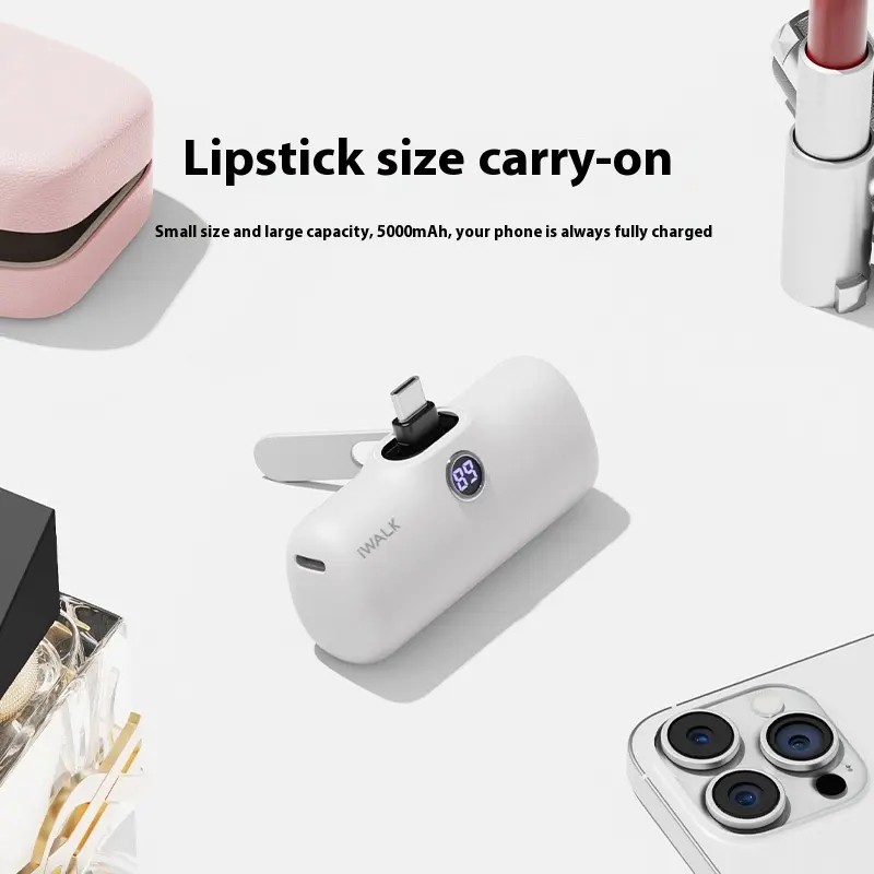 Capsule Power Bank 20WPD Fast Charging