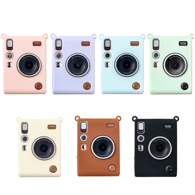 Camera Wear-resistant Silica Gel Pure Color Protective Cover