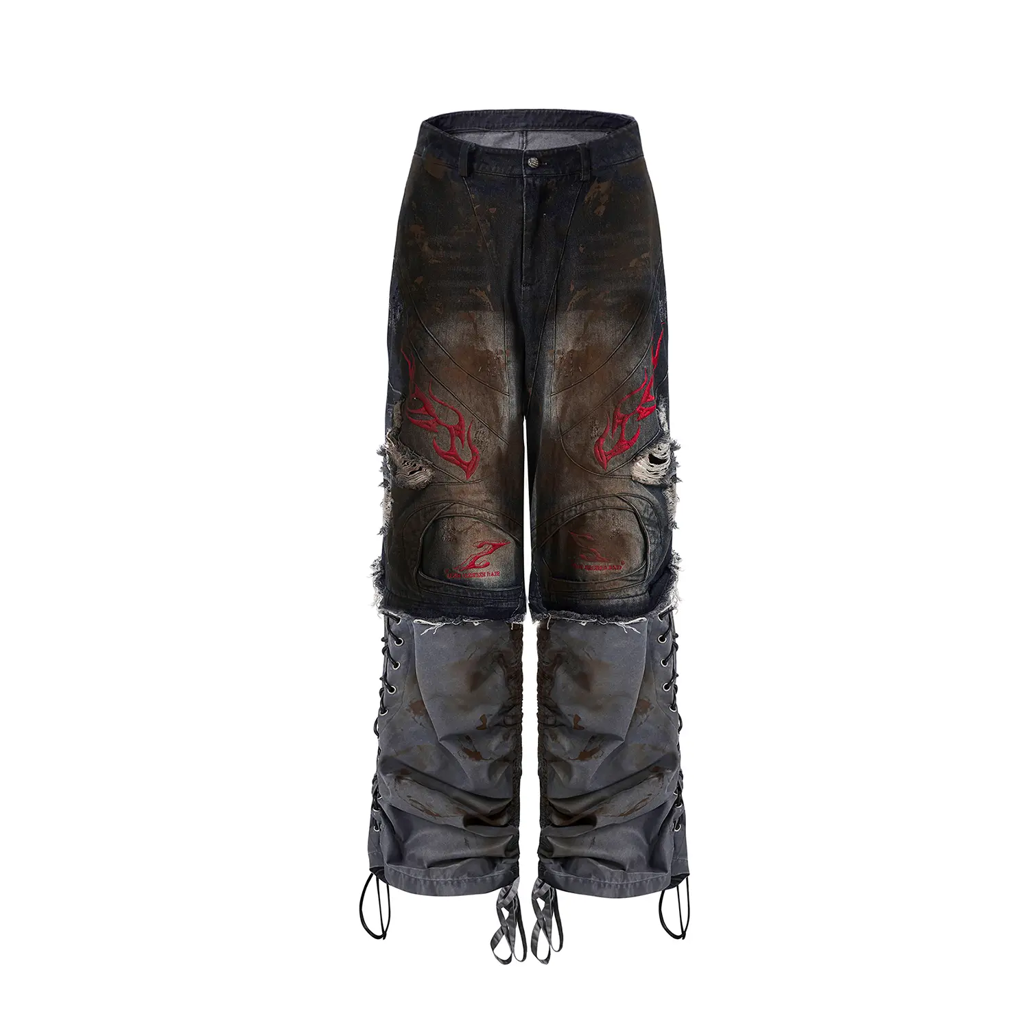 Men's Retro Jeans With Detachable Trouser Legs
