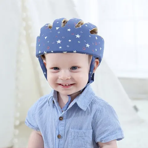 Summer Breathable Head and Brain Protection Drop Cap