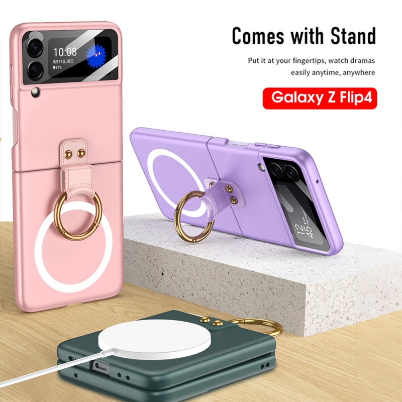 Applicable Foldable Screen Ring Wireless Charger Phone Case