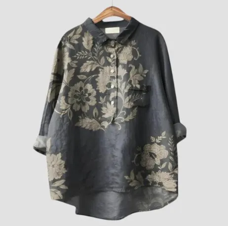 Casual Long Sleeve Shirt Animal Print Hawaiian Long Sleeve Zcs237 5Xl - Shop at LoveMi
