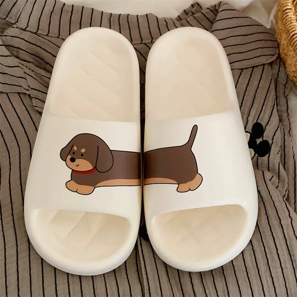 Comfortable Soft Bottom Couple Household Slippers