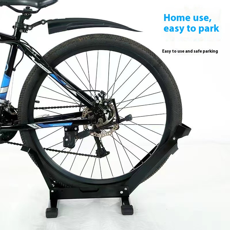 Steel Bicycle Display Stand Removable L-type Plug-in Support Rack