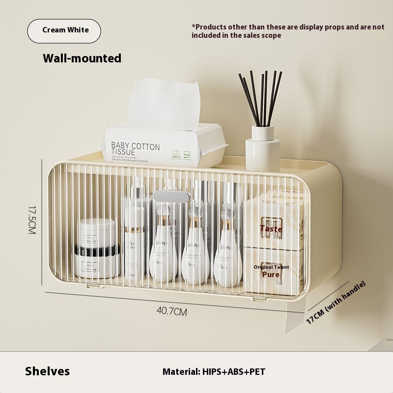 Large Capacity Punch-free Toilet Storage Box