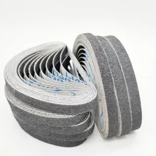 Pneumatic Belt Sander Small 10x330mm Metal Polishing Gauze With Roll Ring