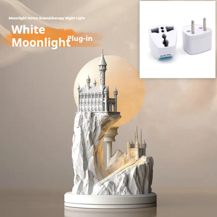Gypsum Table Lamp Bedroom Small Night Lamp Wedding And Birthday Gift