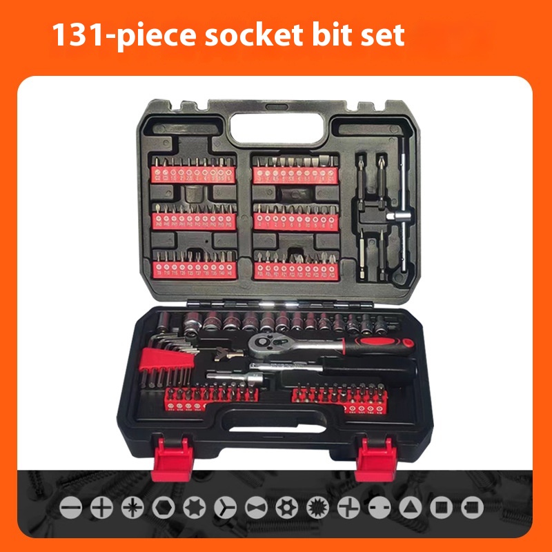 Auto Repair Tools Suit Bit Socket Ratchet Wrench Tool