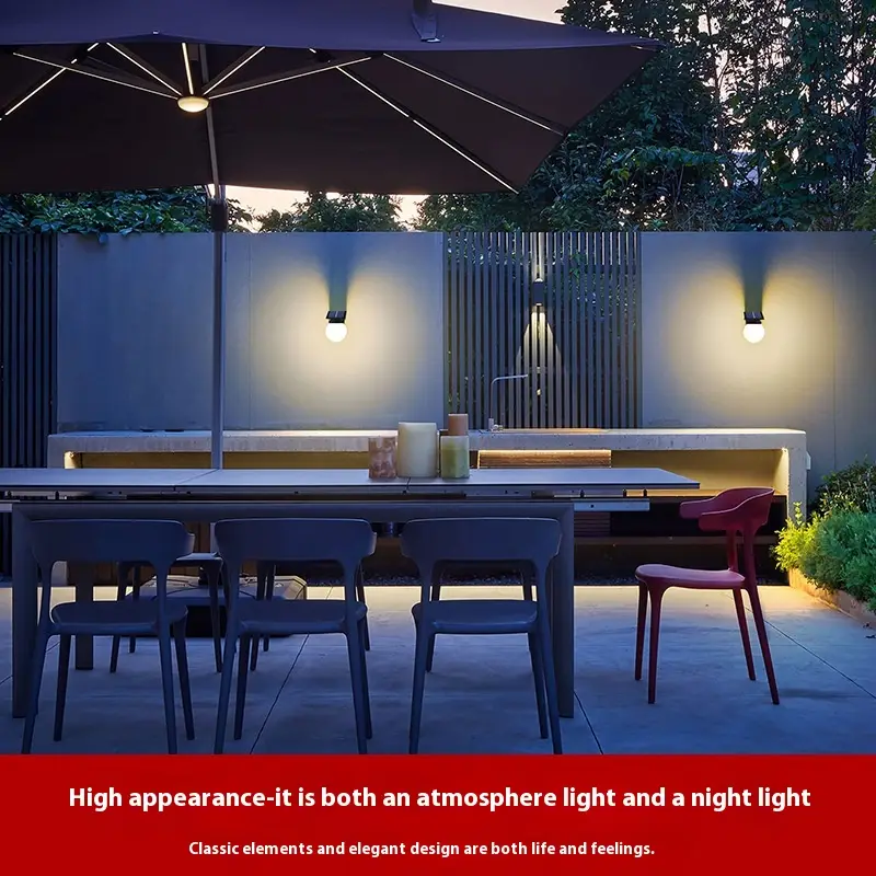 Solar Outdoor Wall Lamp Garden Lamp