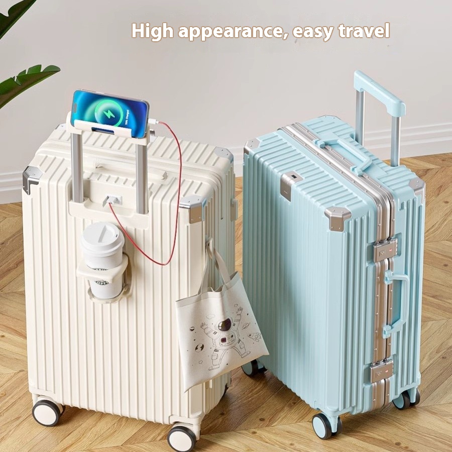 Multifunctional Anti-fall Luggage Thickened And Large-capacity Trolley Case