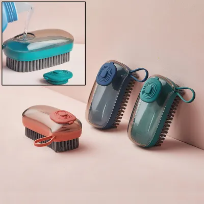 Multifunctional Automatic Liquid Cleaning Brush Soft Shoe Brush Clean Wash Shoe Artifact Laundry Brush Household Brush Clothes