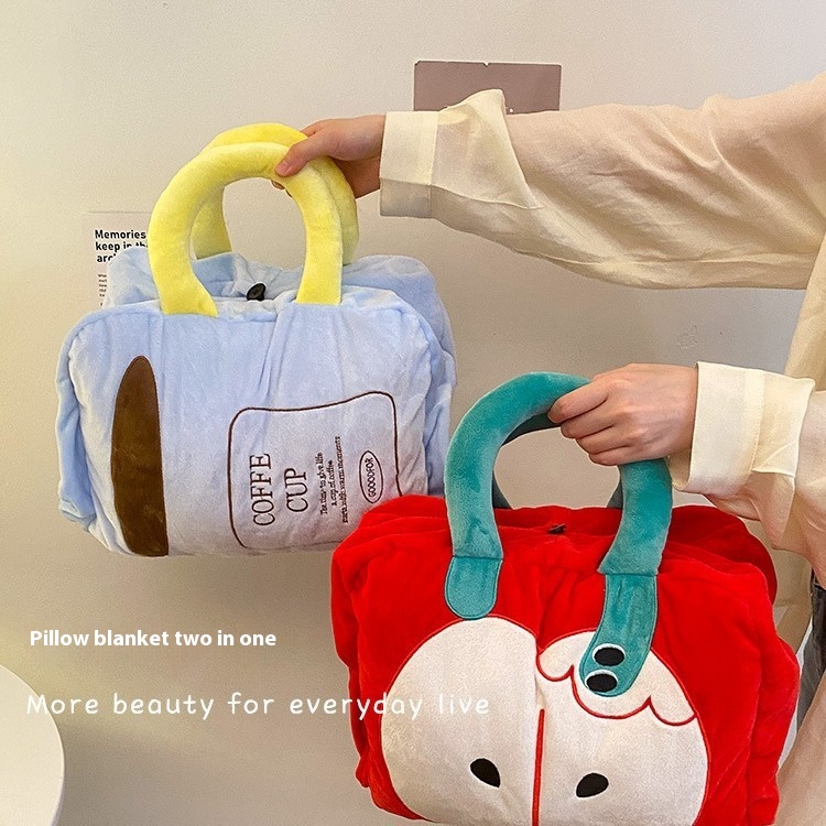 Pillow Blanket Dual-use Two-in-one Folding Office