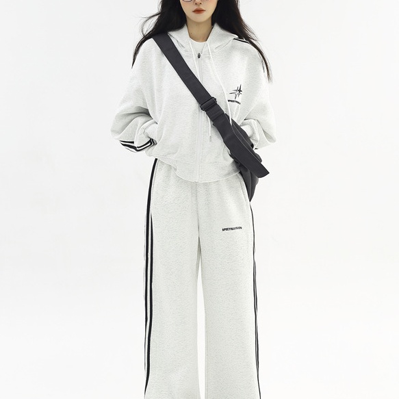 American Fashion Fried Street Sports Suit