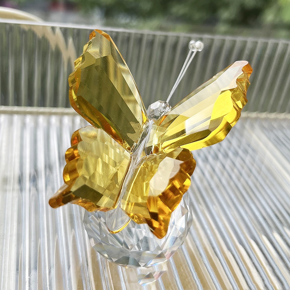 Crystal Crafts Three-dimensional Butterfly Ornaments