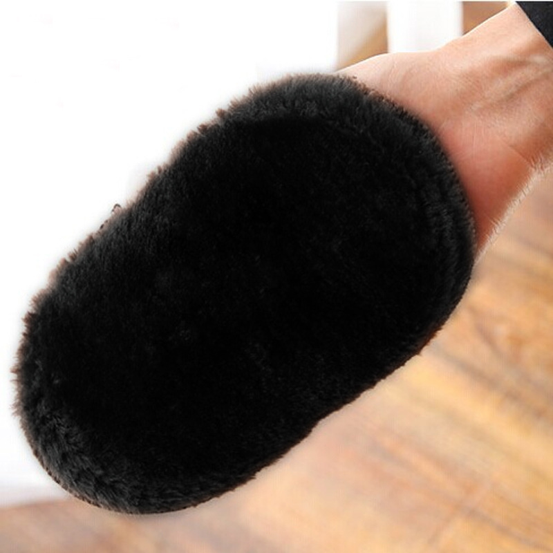 Black Shoe Polish Gloves