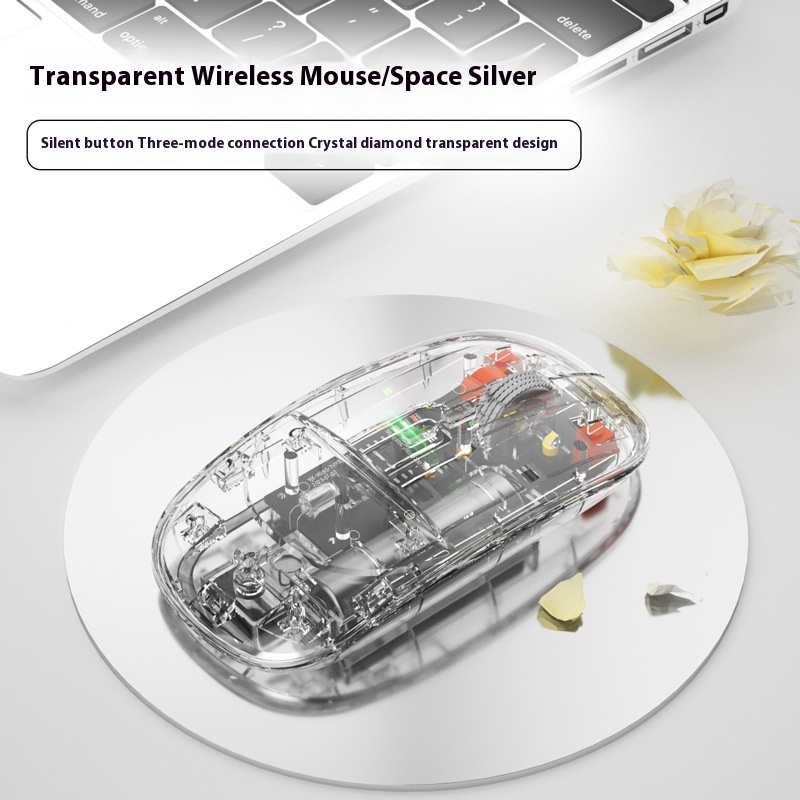 Applicable Tablet Pc Three-mode Connection Bluetooth Mouse - Image 6