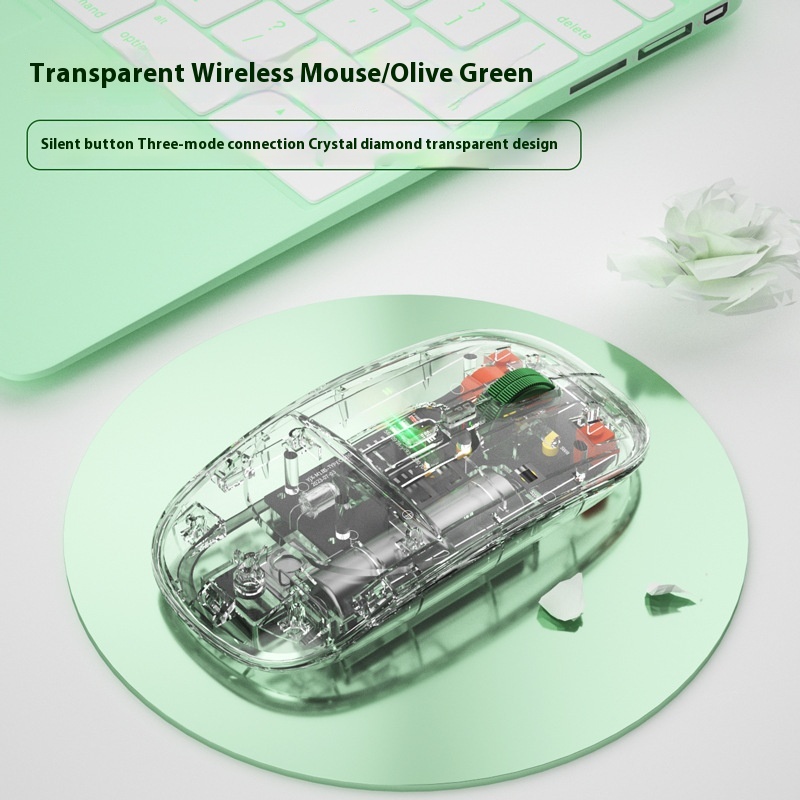 Applicable Tablet Pc Three-mode Connection Bluetooth Mouse - Image 8