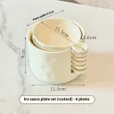 Custard 6 Plates