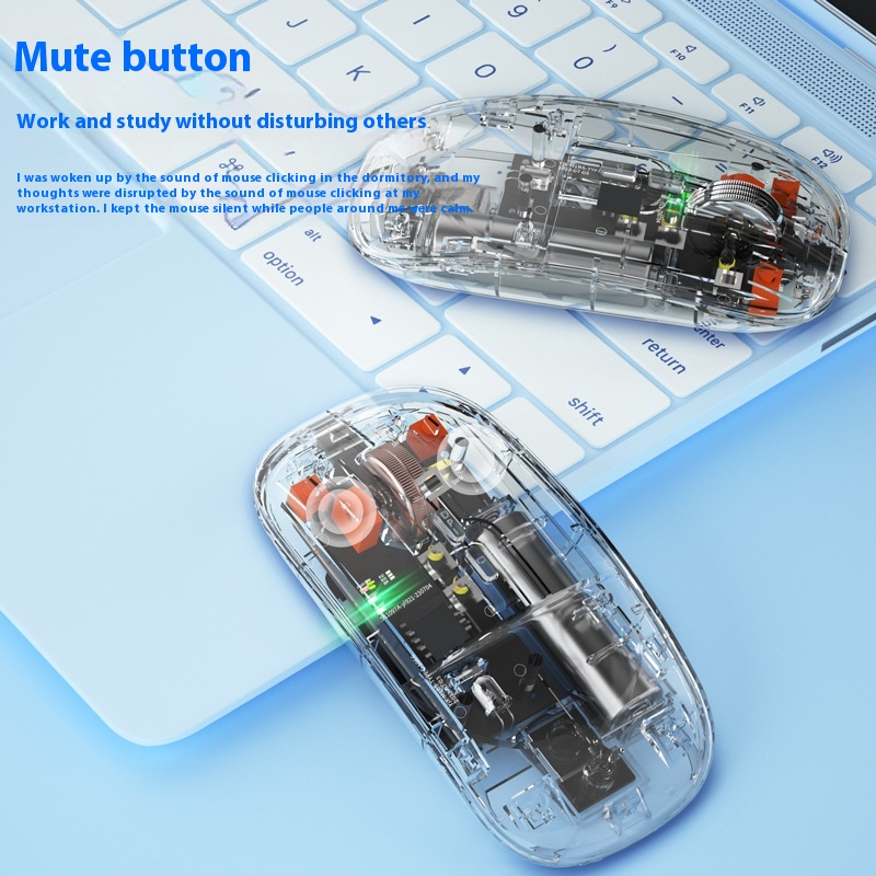 Applicable Tablet Pc Three-mode Connection Bluetooth Mouse
