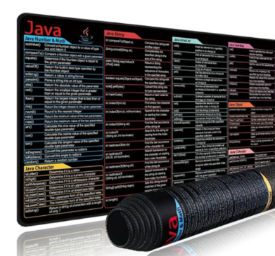 Java Programming Shortcut Keys Oversized Stain-Resistant Desk Mat