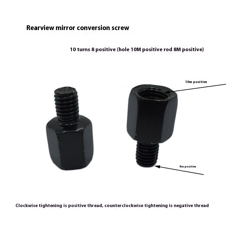 Motorcycle Rearview Mirror Connecting Screw