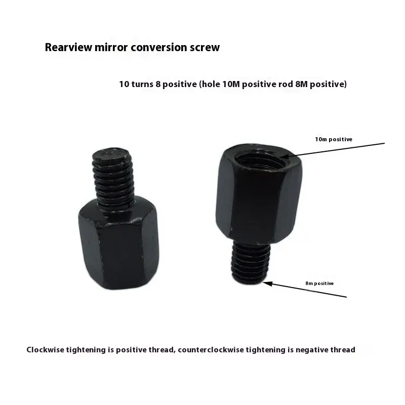Motorcycle Rearview Mirror Connecting Screw