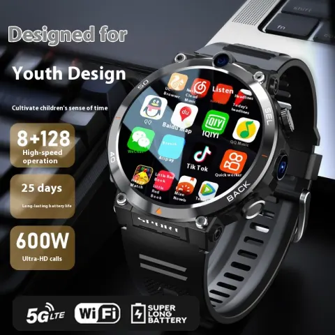 H10 Multi-function Dual Camera Sports Smart Phone Watch