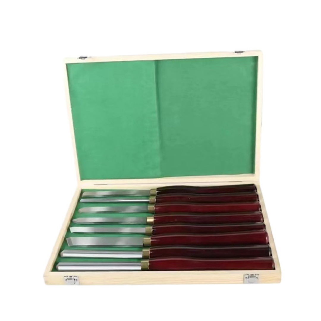 Red handle woodworking turning tool milling cutter set