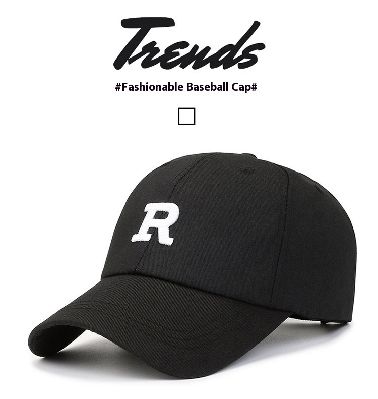 Women’s baseball cap – side view showing dome crown profile