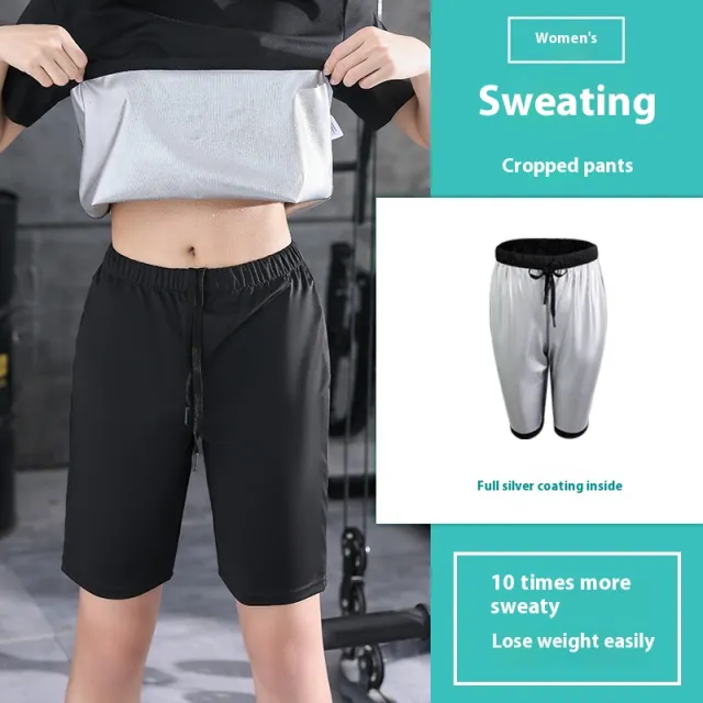 Violently Sweat Suit Women's Suit Plus Size Exercise Short Sleeve Shorts L - Shop at LoveMi